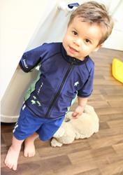 Boy swimwear woodfloor