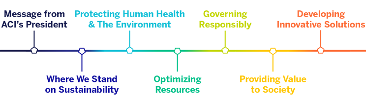 ACI Sustainability Report TOC