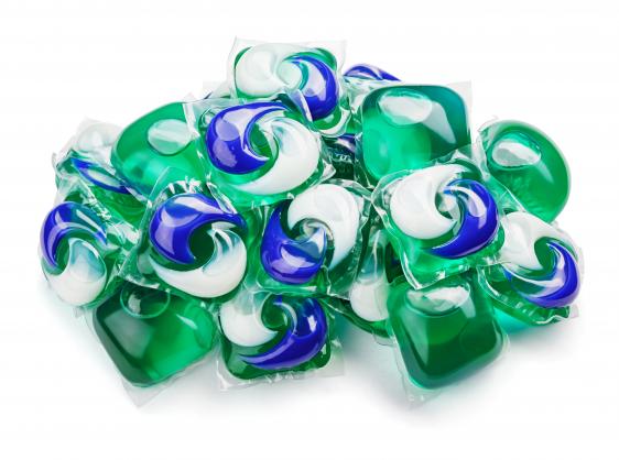 liquid laundry packets