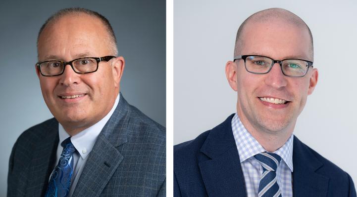 Brian Sansoni and Charles Crain Headshots