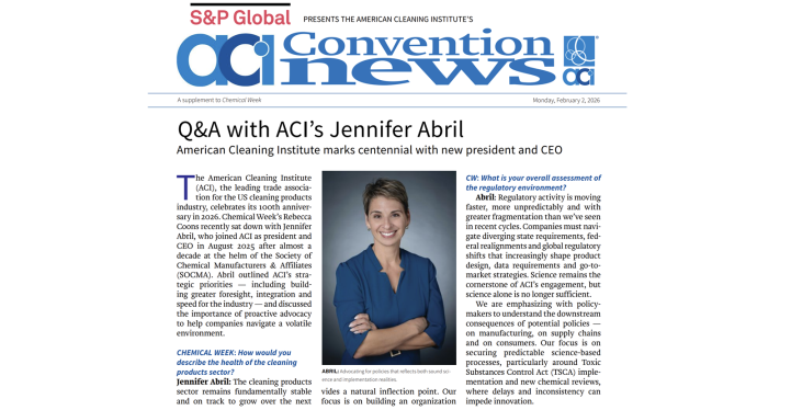 Chemical Week ACI Convention News Cover