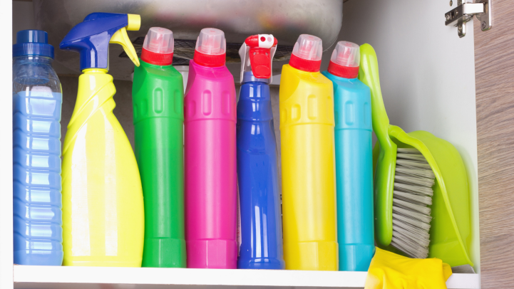 cleaning cabinet