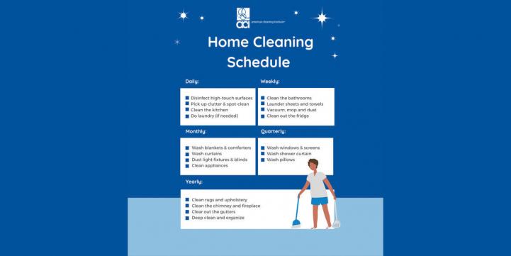 cleaning schedule